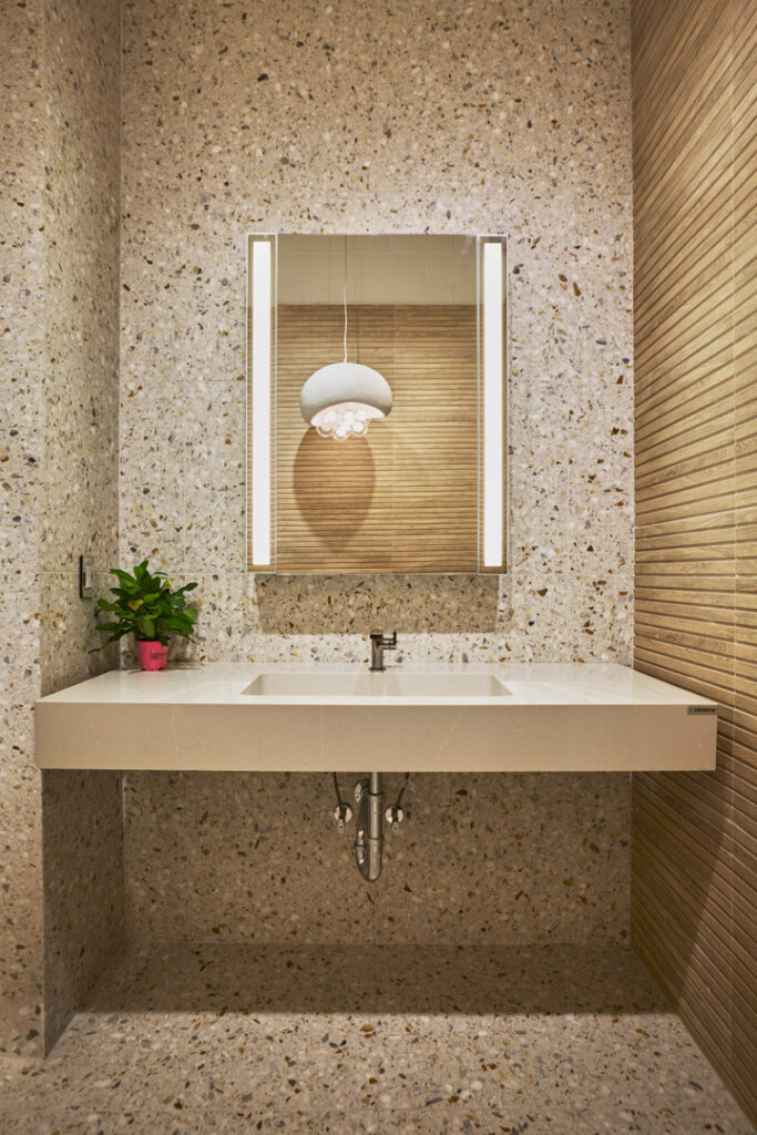Wood looking wall tile : Porcelanosa Tile name : Lexington Maple 18x 47